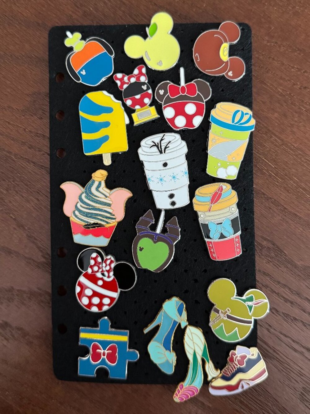 Disney Mystery Trading Pins Lot of 17 Character Icon Pins
